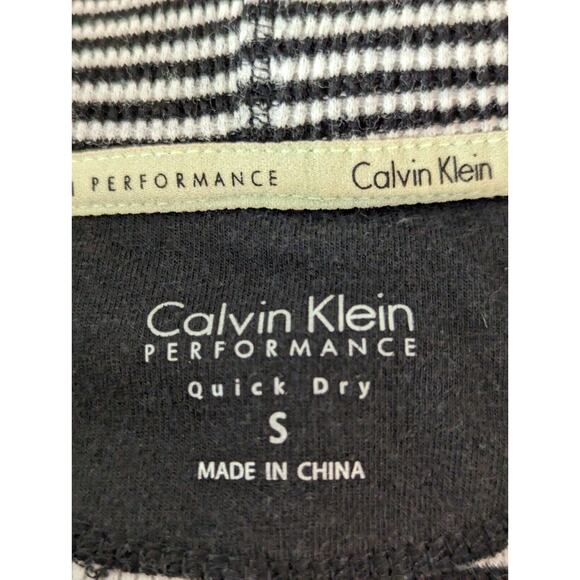 Calvin Klein Performance Small Striped Hooded Cardigan Quick Dry Women’s Top - Picture 6 of 16